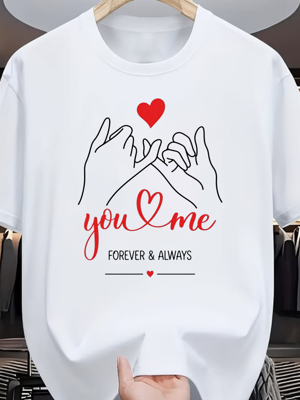 You & Me Forever Oversized T-Shirt